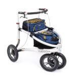 Trionic Veloped Trek 12er | Best Rollator Walker For Rough Surfaces | All Terrain Rollator With Seat - Image 1