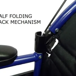 Lightweight Slim Folding Wheelchair For Travelling With Bag | Travel Wheelchair in Bag - Image 10