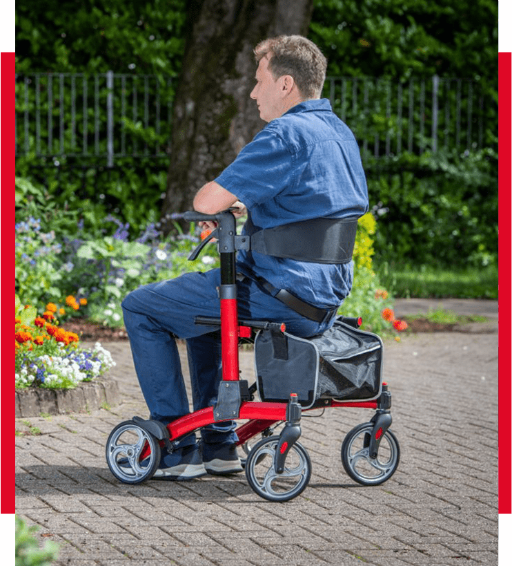 Dash Fold Down Rollator