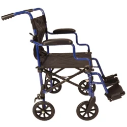 Lightweight Slim Folding Wheelchair For Travelling With Bag | Travel Wheelchair in Bag - Image 6