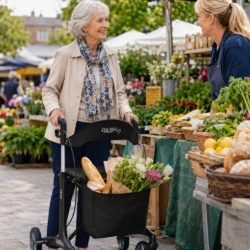 Dash Chic Carbon Rollator Walker