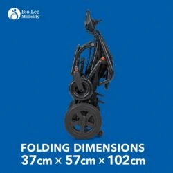 Electric Folding Wheelchair for Adults | Power Chair with 360° Joystick | Dual 250W Motors, Lithium-ion Battery | Ideal for Travel and Daily Use - Image 7