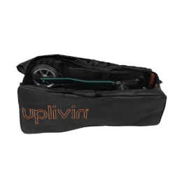 Uplivin rollator travel bag with a wheel visible inside.