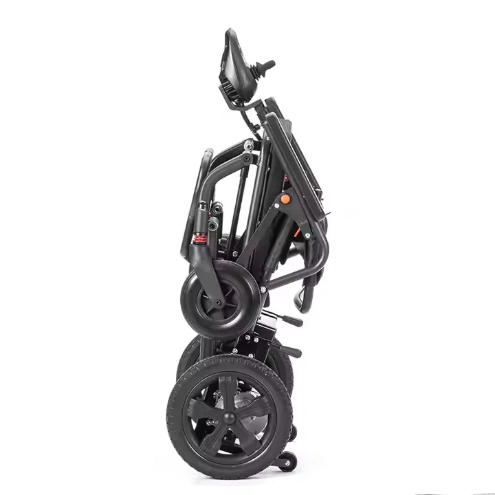 Electric Folding Wheelchair for Adults | Power Chair with 360° Joystick | Dual 250W Motors, Lithium-ion Battery | Ideal for Travel and Daily Use - Image 14
