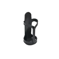 Black cup holder accessory for rollator.