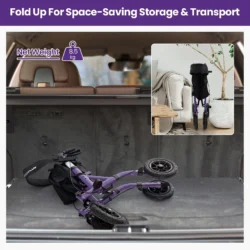 Lightweight Folding Mobility Walkers | Folding Rollator Walkers For Elderly - Image 13