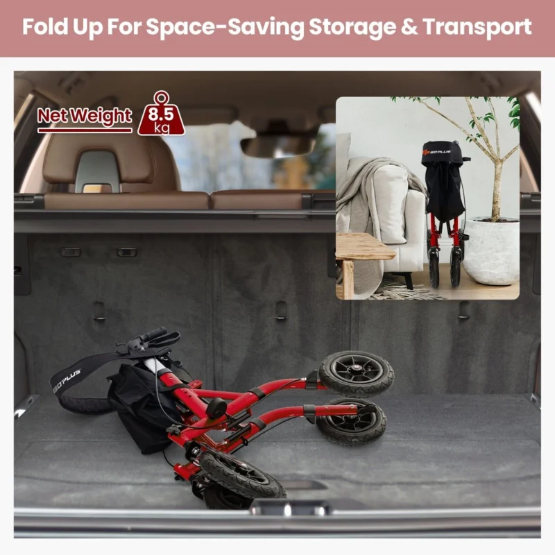 Lightweight Folding Mobility Walkers | Folding Rollator Walkers For Elderly - Image 11