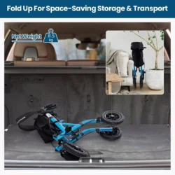 Lightweight Folding Mobility Walkers | Folding Rollator Walkers For Elderly - Image 6