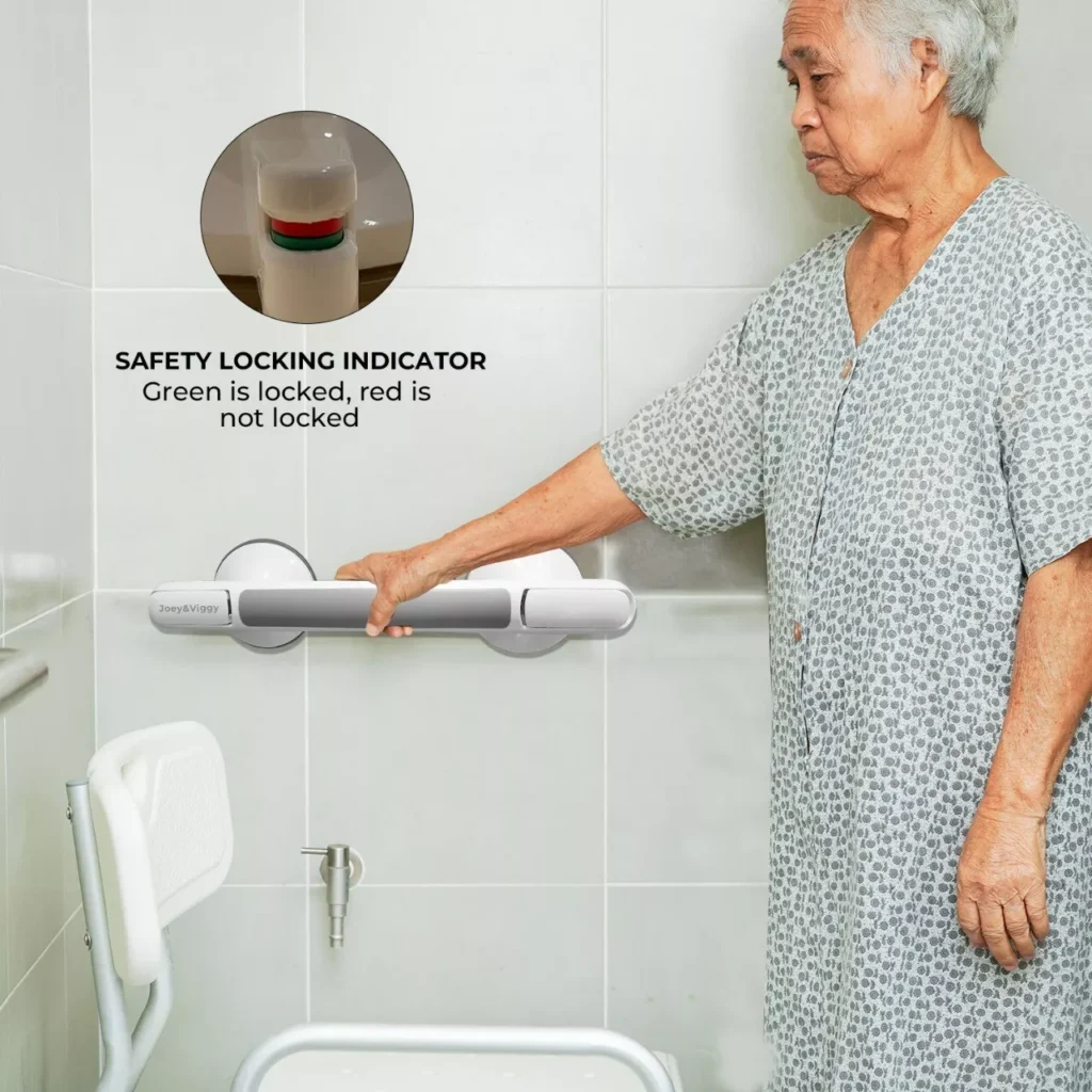 Great for safety and mobility improvement in the bathroom and around the home, Bathroom Grab Rails & Grab Bars, Shower Grab Rails & Grab Bars, Safety Hand Rails