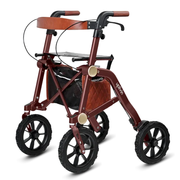 Trive All-Terrain Rollator Walker Trive Outdoor Rollator for Elderly Trive 10" Wheel All-Terrain Walker Trive Lightweight All-Terrain Rollator Trive Explorer – All-Terrain Rollator for Seniors