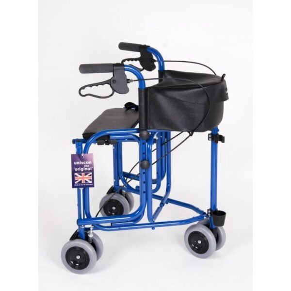 Uniscan Triumph Rollator Walker | Lightweight 3 Wheeled Walkers | Tri Walkers With Seat - Image 7