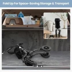 Lightweight Folding Mobility Walkers | Folding Rollator Walkers For Elderly - Image 12