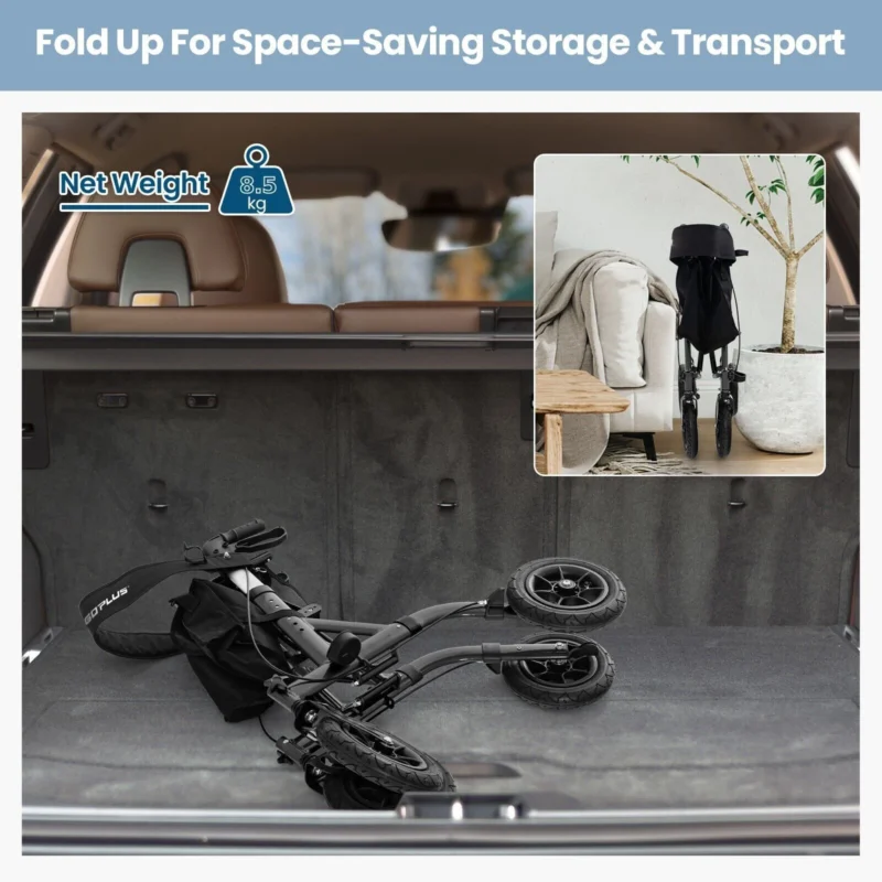 Lightweight Folding Mobility Walkers | Folding Rollator Walkers For Elderly - Image 12
