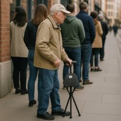 Walking Cane with Seat | Folding Chair Walking Stick - Image 1
