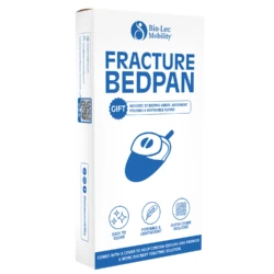 Bio-Lec Mobility Fracture Bedpan box with product features.
