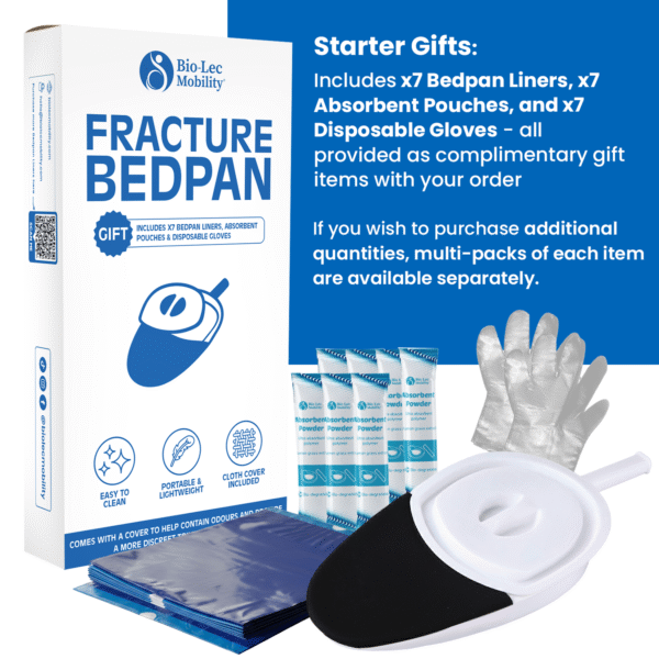 Bio-Lec Mobility Fracture Bedpan