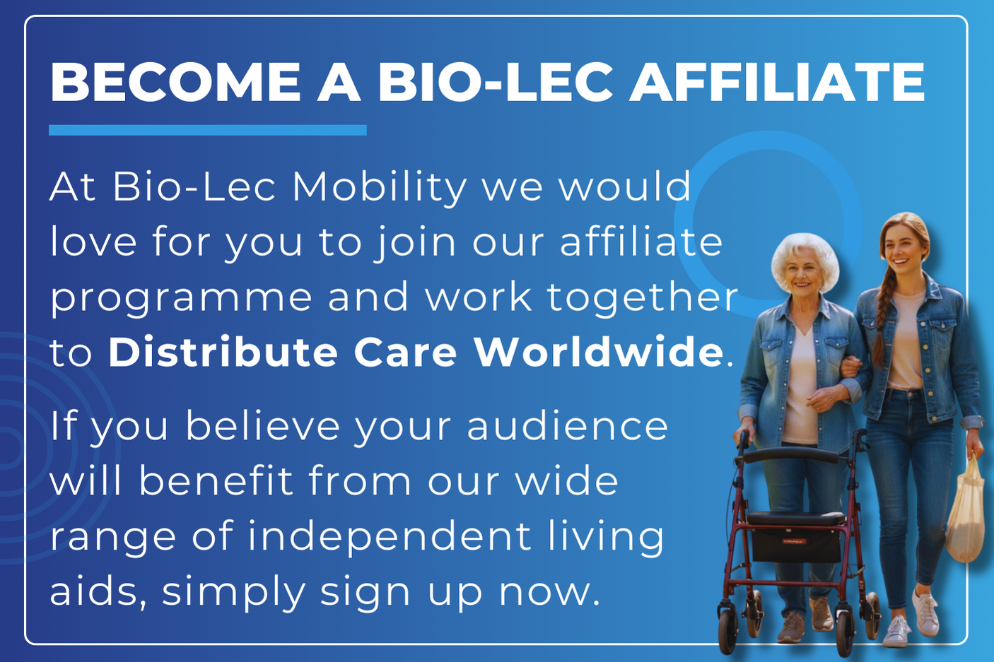 Mobile Version Affiliate Page Banner