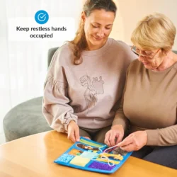 Fidget Blanket for Dementia: Calming & Comforting Activities for Seniors - Image 6