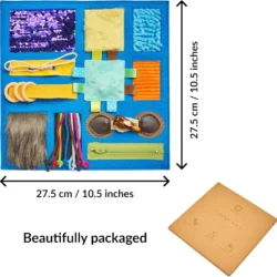 Fidget Blanket for Dementia: Calming & Comforting Activities for Seniors - Image 4