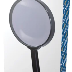 Eagle branded magnifying glass packaging showing a 65mm lens.