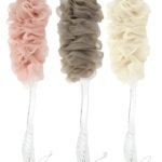 Long Handle Bath Brush with Soft Mesh Sponge - Ideal Back Scrubber for Seniors - Image 1