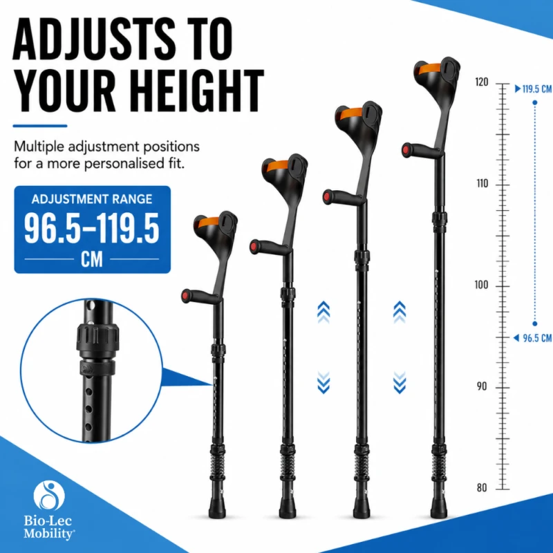 Bio-Lec Mobility Shock Absorbing Crutches 2
