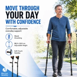Bio-Lec Mobility Shock Absorbing Crutches 2