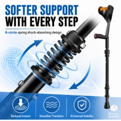 Bio-Lec Mobility Shock Absorbing Crutches 2