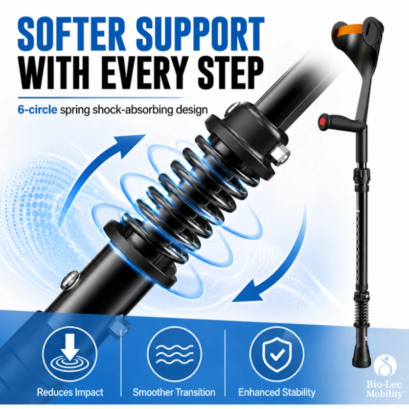 Bio-Lec Mobility Shock Absorbing Crutches 2