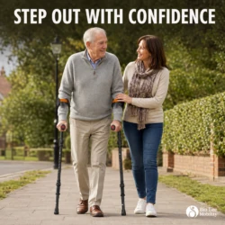 Bio-Lec Mobility Shock Absorbing Crutches 1