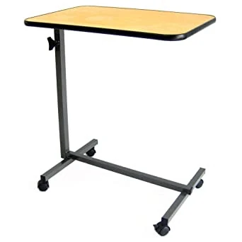 Bio-Lec Mobility overbed table height adjustment mechanism detail