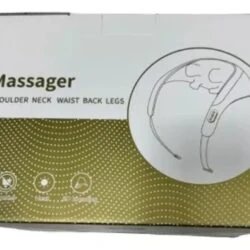 Wireless neck shoulder back massager retail box for shoulder, neck, waist, back and legs
