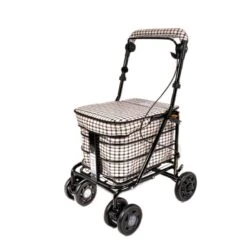 Walk and Rest Noble shopping trolley side view