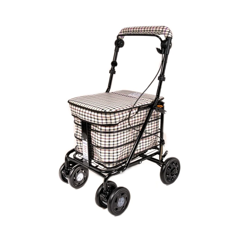 Walk and Rest Noble shopping trolley side view