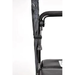 Noble shopping trolley frame and seat side detail