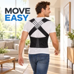 Lightweight posture corrector belt that lets you move easily