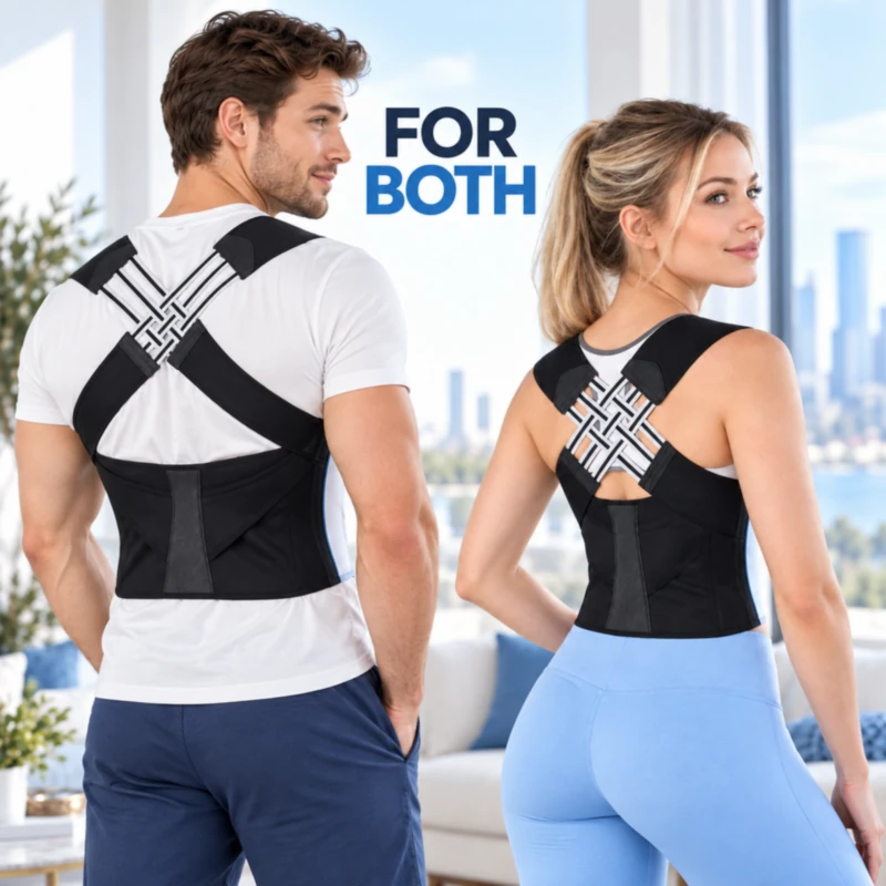Unisex posture corrector belt for men and women
