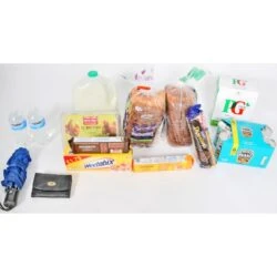 A week of shopping that fits in the Sovereign trolley basket bag