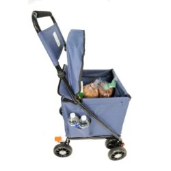 Sovereign shopping trolley basket bag filled with shopping
