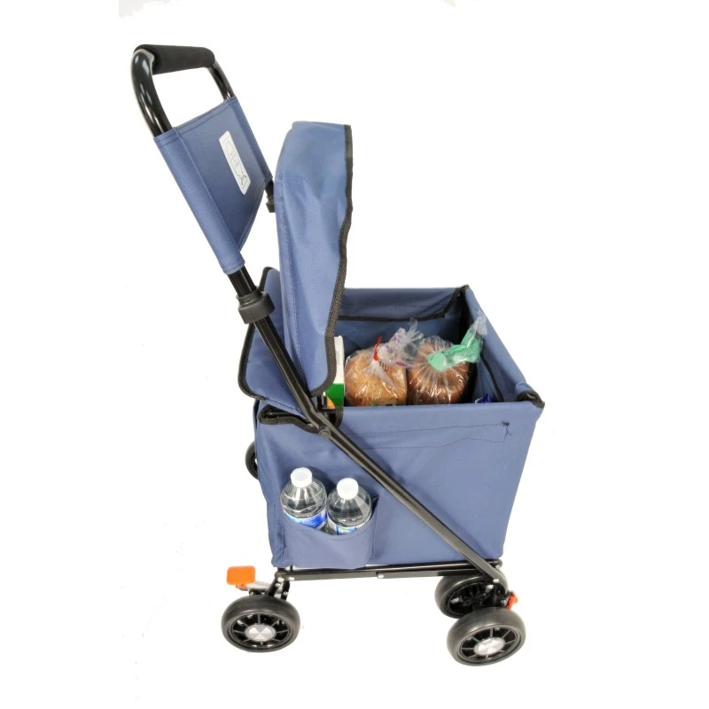 Sovereign shopping trolley basket bag filled with shopping