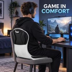 Posture correction chair seat for gaming in comfort