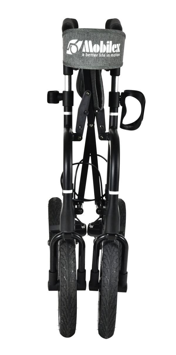 rollator with pneumatic tyres
